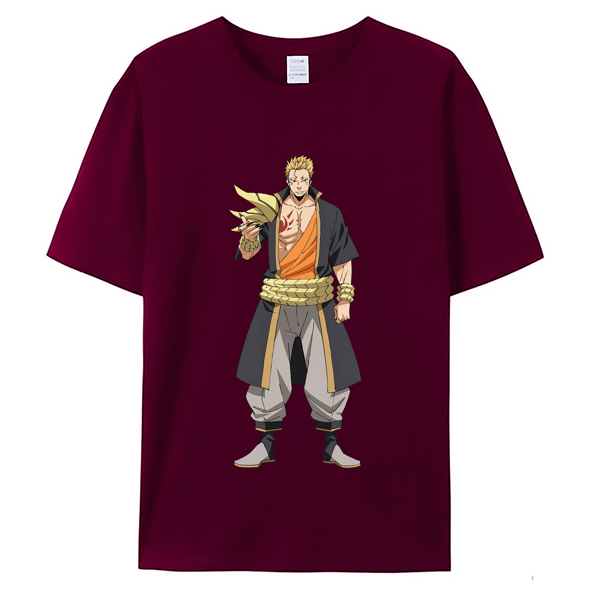 （画像用） 転スラ Regarding Reincarnated to Slime レディースカジュアルプリントTシャツ（綿100％）